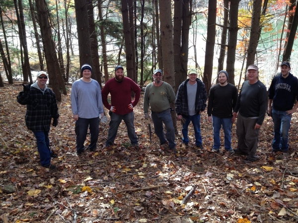 One of the first large work days